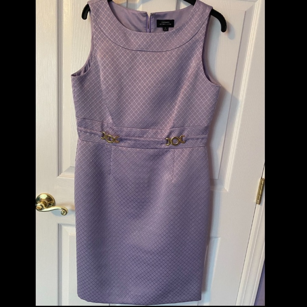 Purple Tahari Dress